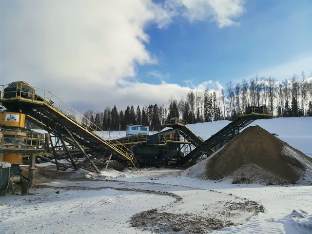 Запуск дробильно-сортировочного комплекса во Владимирской области